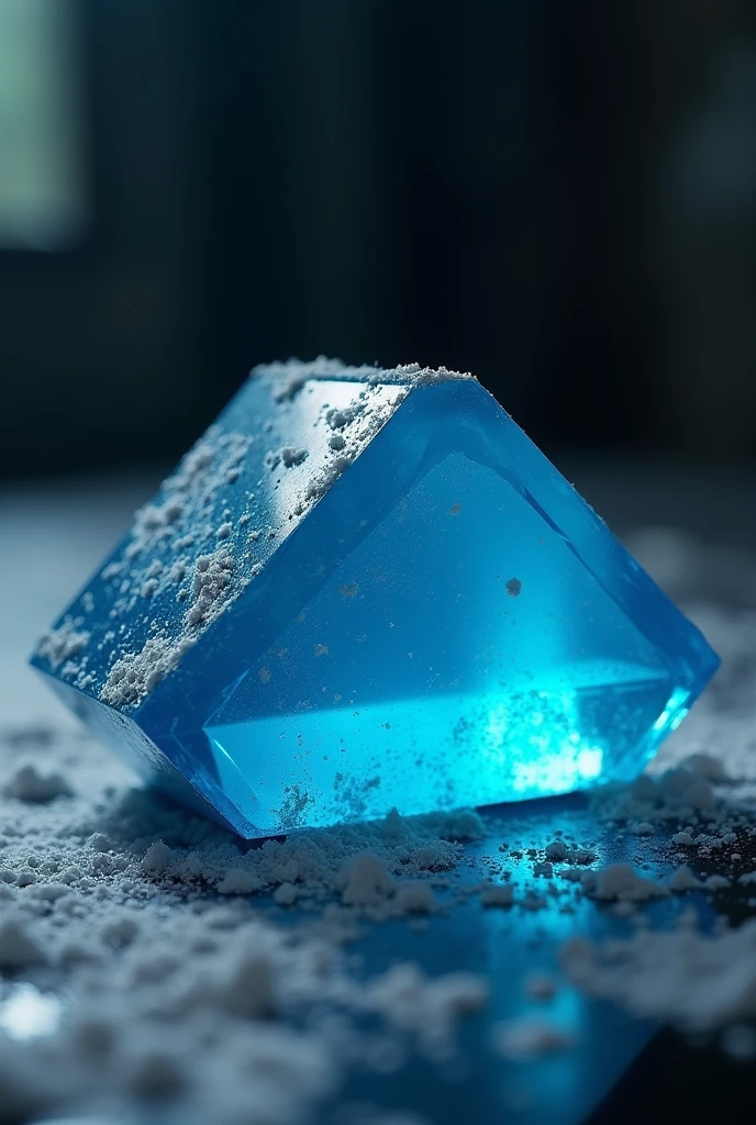 Make me a candy inspired by breaking bad's blue crystal