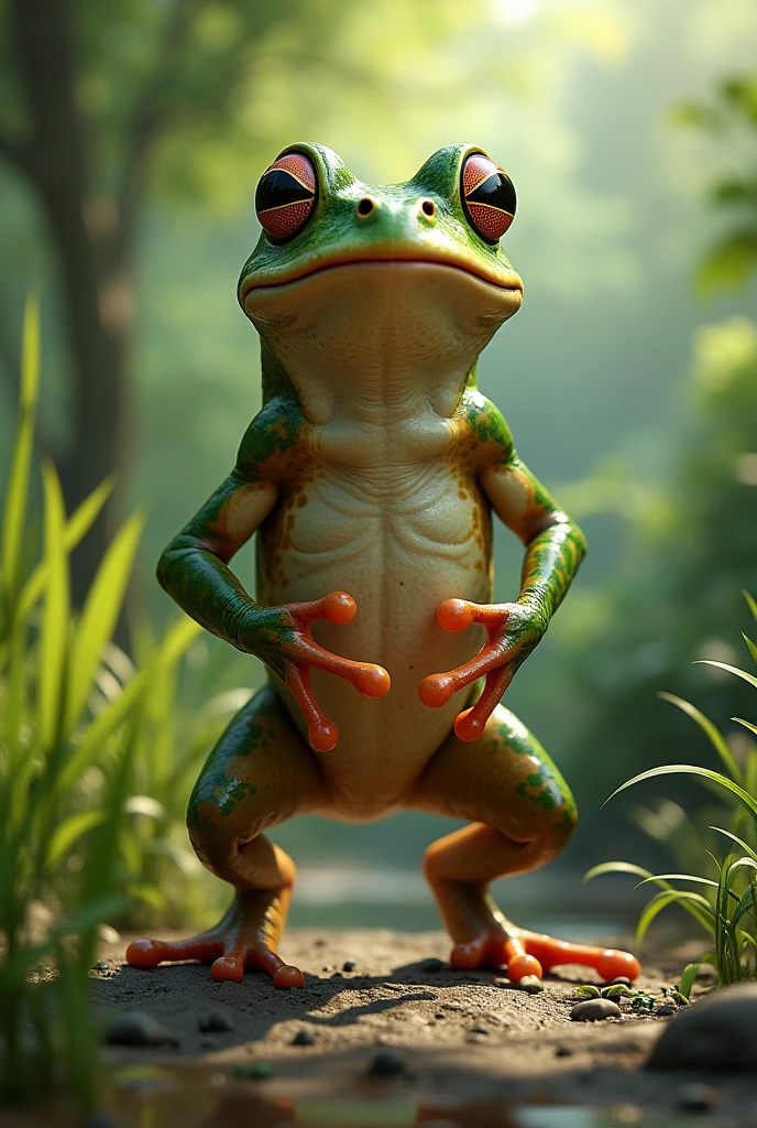 Standing Frog Image!