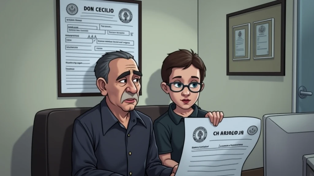 Create a template with that image, eliminating the person on the left side., The template is that photo in the Colombian family welfare framework with the name Don Cecilio, origin Manizales and news that his other mother abandoned him