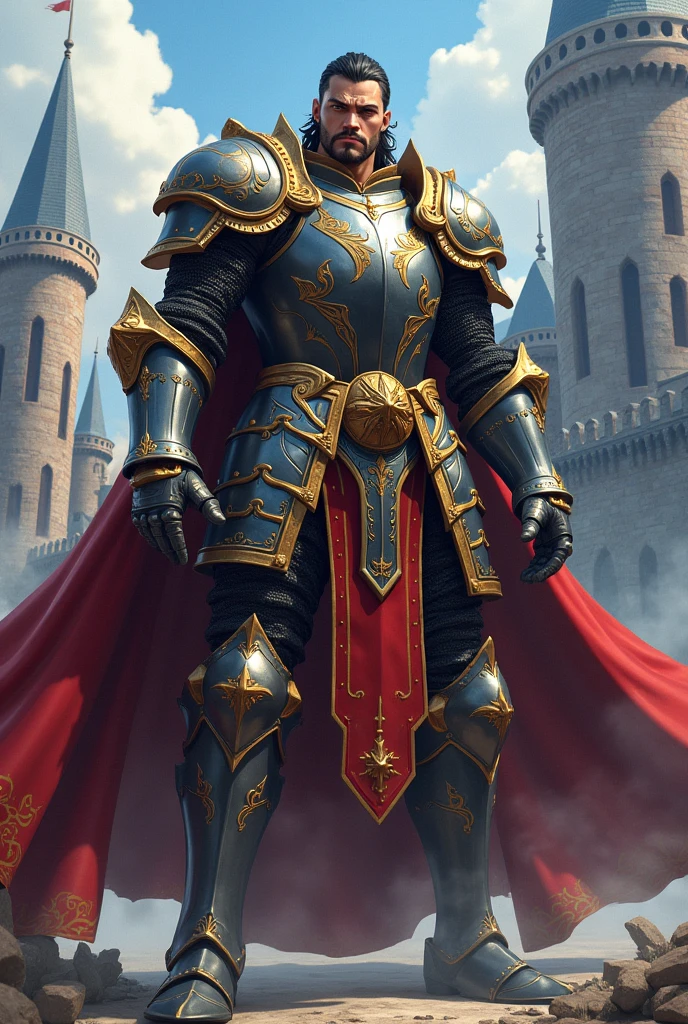 Medieval anime knight more anime