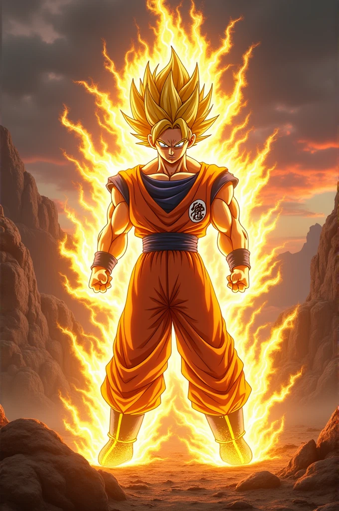 Goku super saiyajin 1
