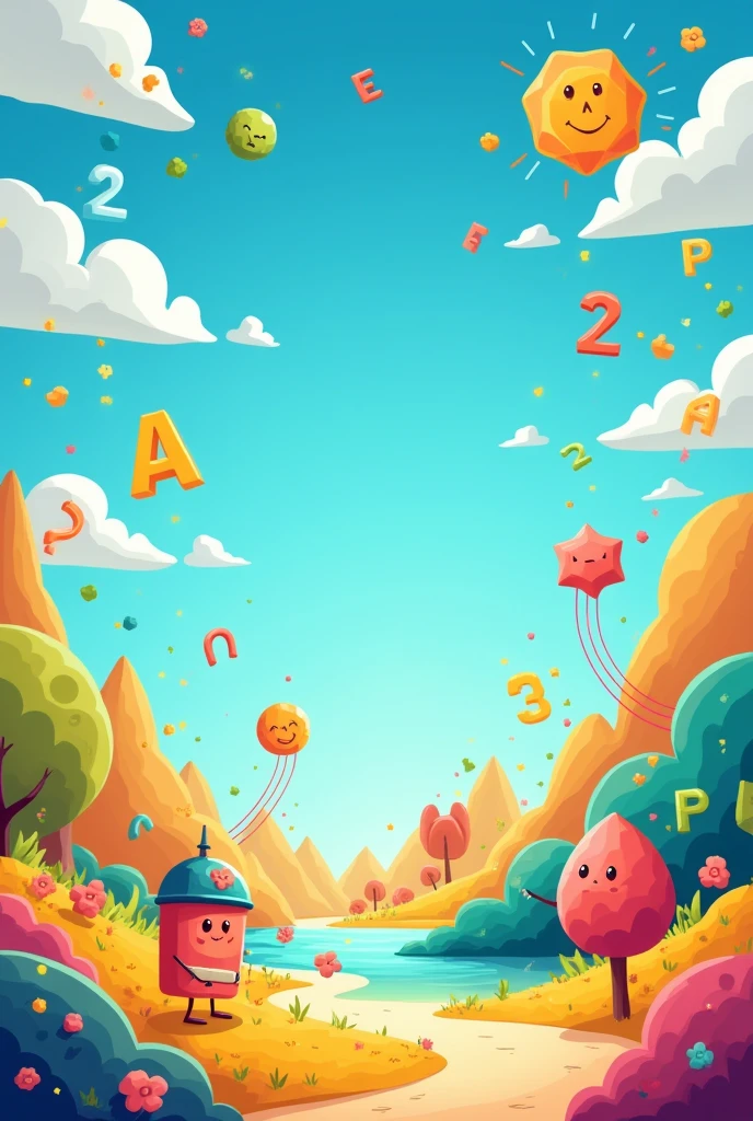 Math related Background For Kids GameMath