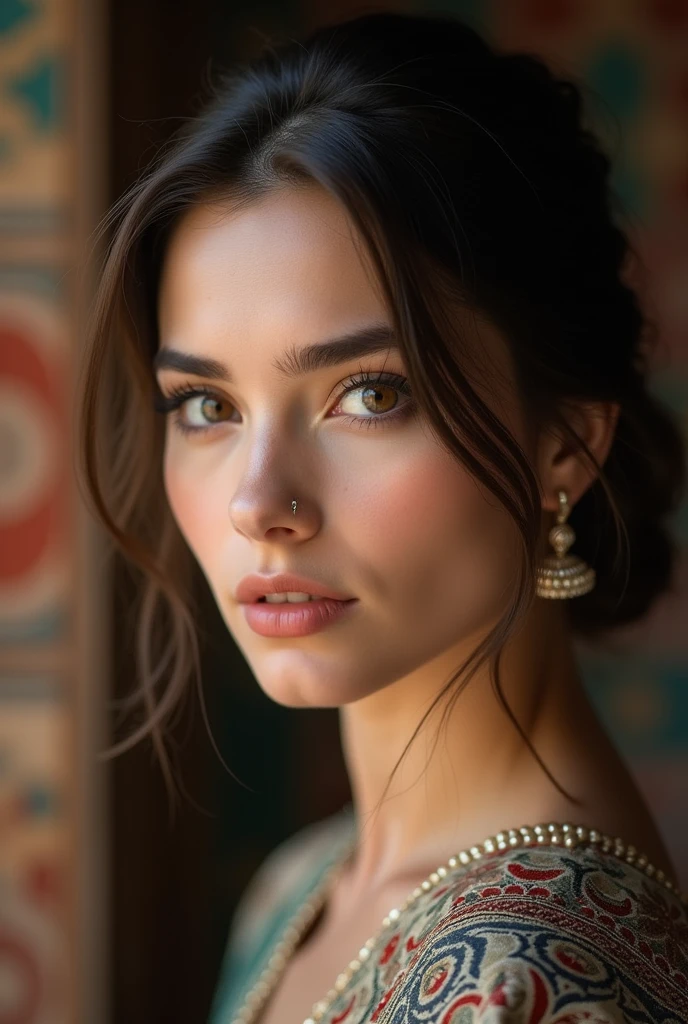 Uzbek beautiful girl photo