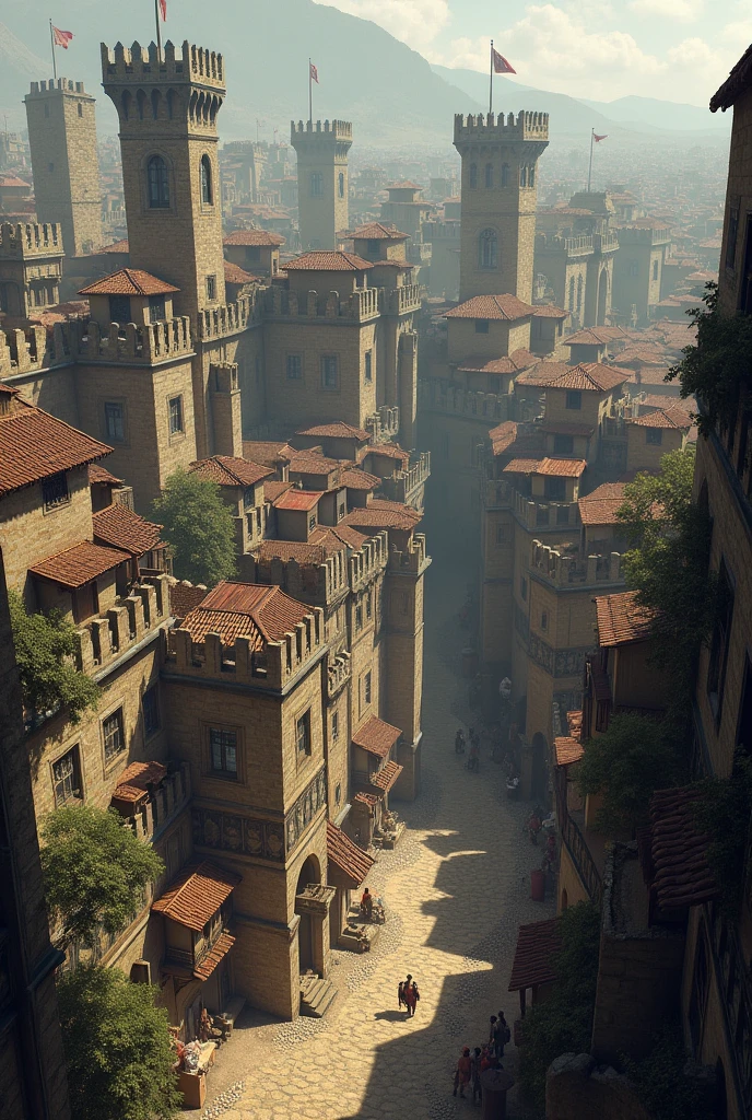 a city within four walls