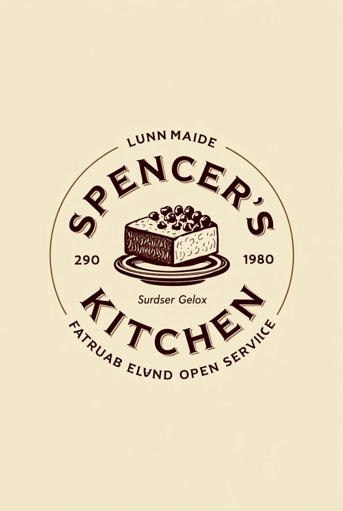 A logo saying Spencer’s kitchen