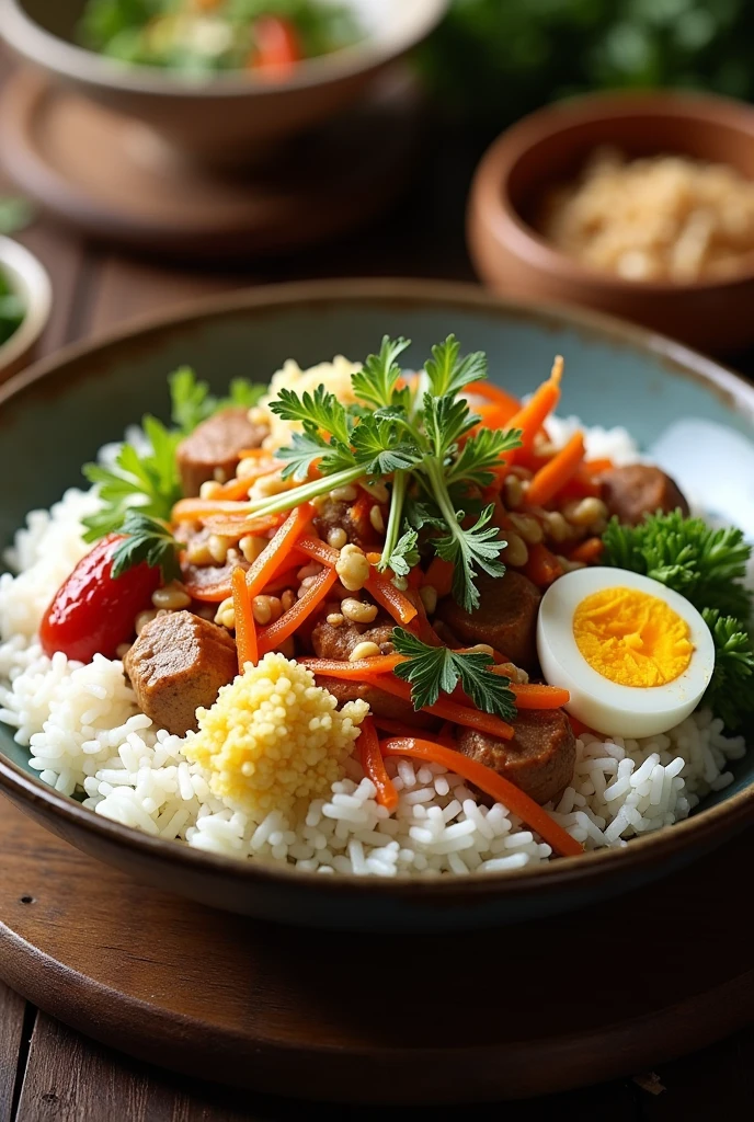 dish made of rice 