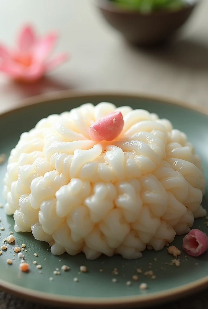 rice-shaped dish