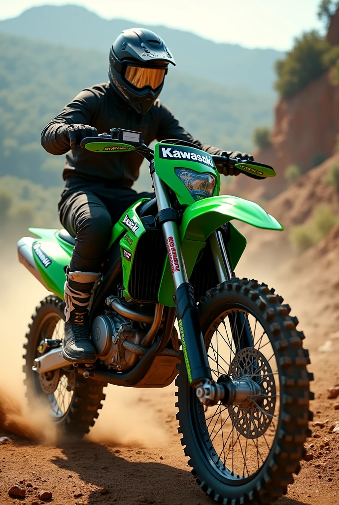 Kawasaki dirtbike