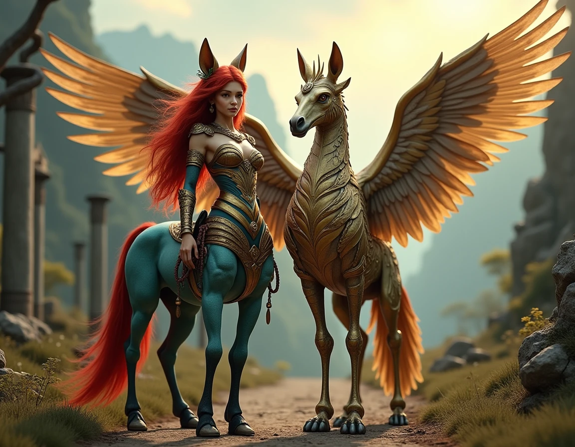 ragon, sunset, friendly, human riding dragon, nature background, hyper realistic, 4k