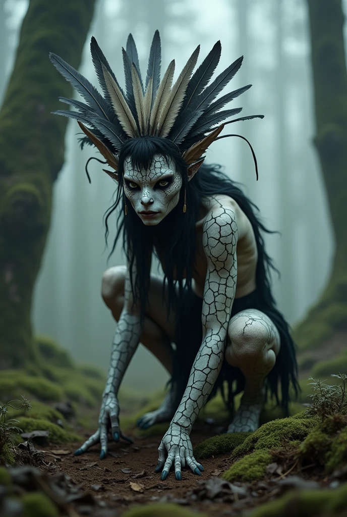 Ahsoka Tano nude covered in marijuana; vibrant colors