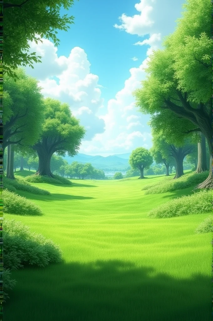 generate and image of park ang green areas