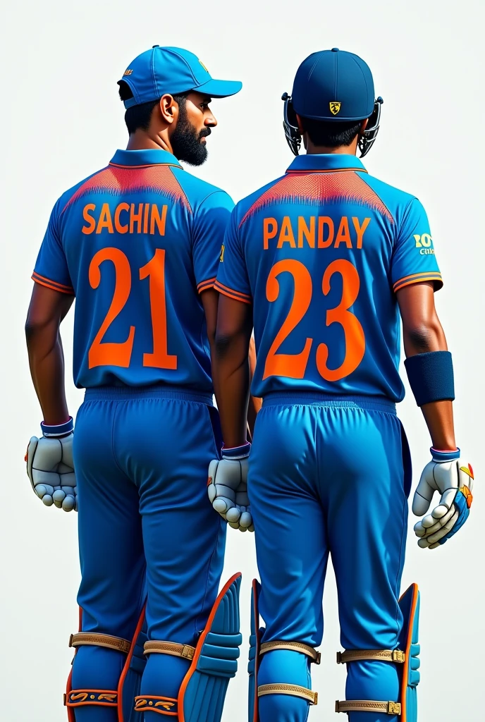 Jersey name design sachin 33 and hardik panday 33 friend 