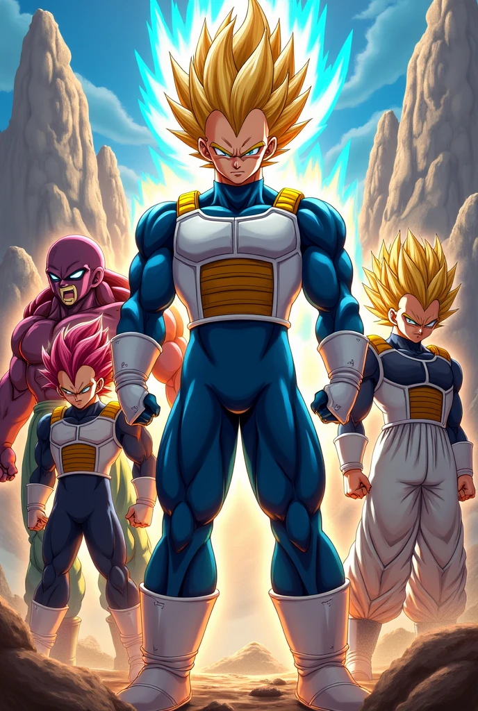 To Vegeta and other characters from Dragon Ball Super