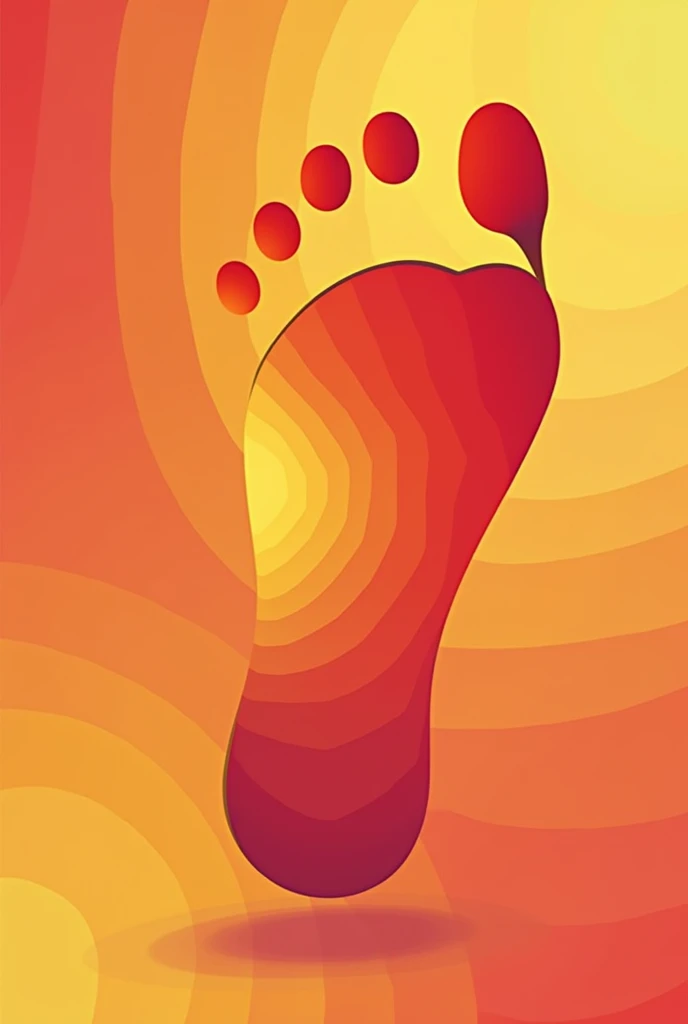 Logo of foot orthopedic surgeon team “TUFAS” red yellow modern