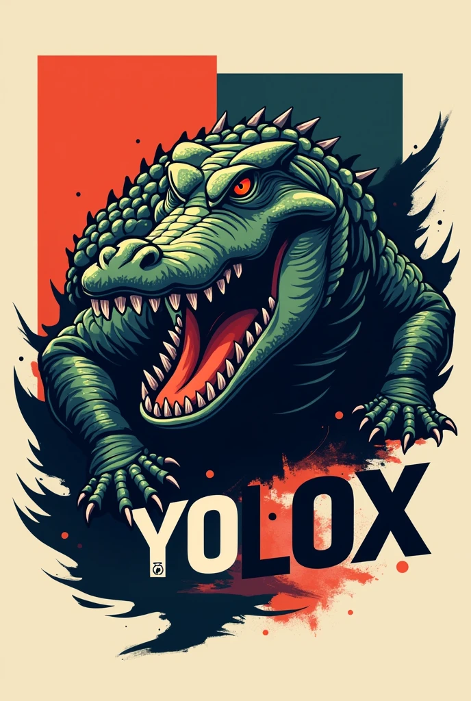 Big crocodile , logo type , YoloX Style Varieties