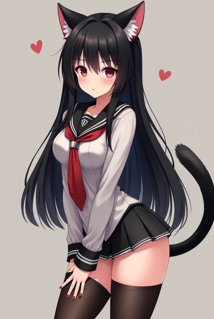 masterpiece, best quality, rin tohsaka, solo, long hair, black hair, two side up, aqua eyes, bow, hair bow, yo, (petite),
 smile, from below, squatting, small breasts, maid, nipple slip, nipples show off, pussy, night, park,