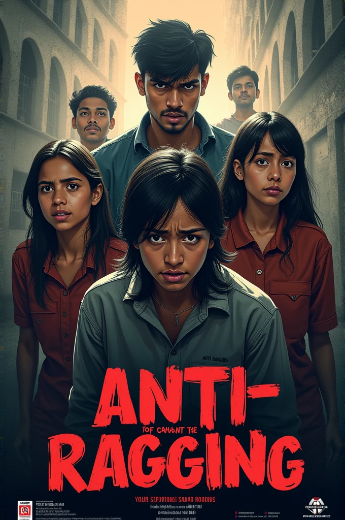 Please give me a poster for anti ragging 