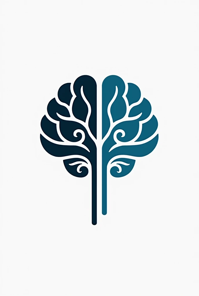 Make me psychology logos that have their letters written well, with figures related to brains, etc