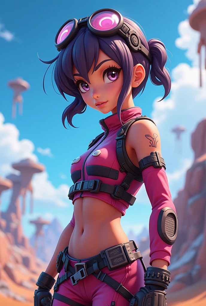 Fortnite character anime version
