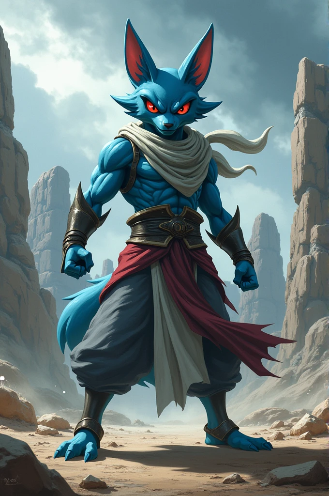 Lucario as Piccolo