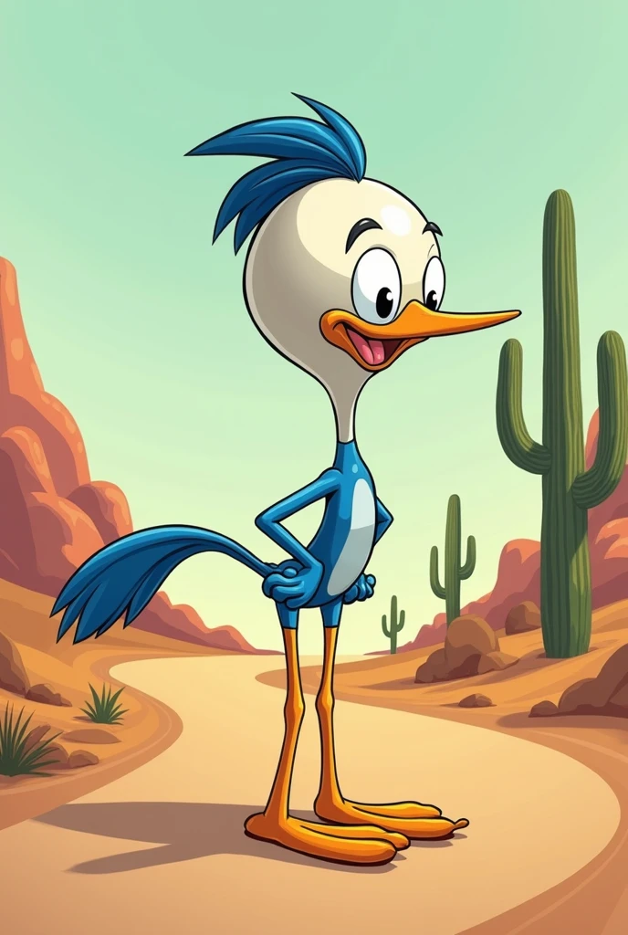 Looney Tunes Road Runner with Baldness