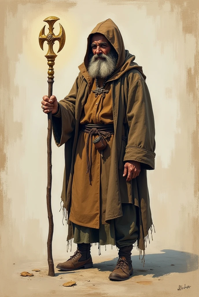 Draw me a sad vagabond penis begging for alms