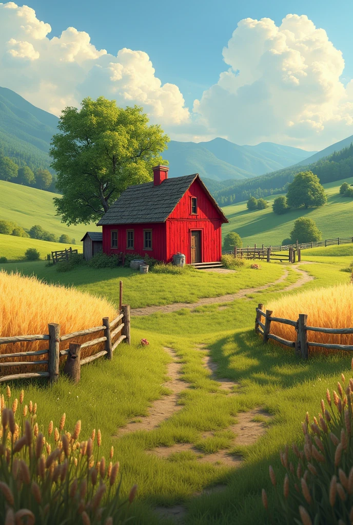 Zenon&#39;s farm only the red cabin

