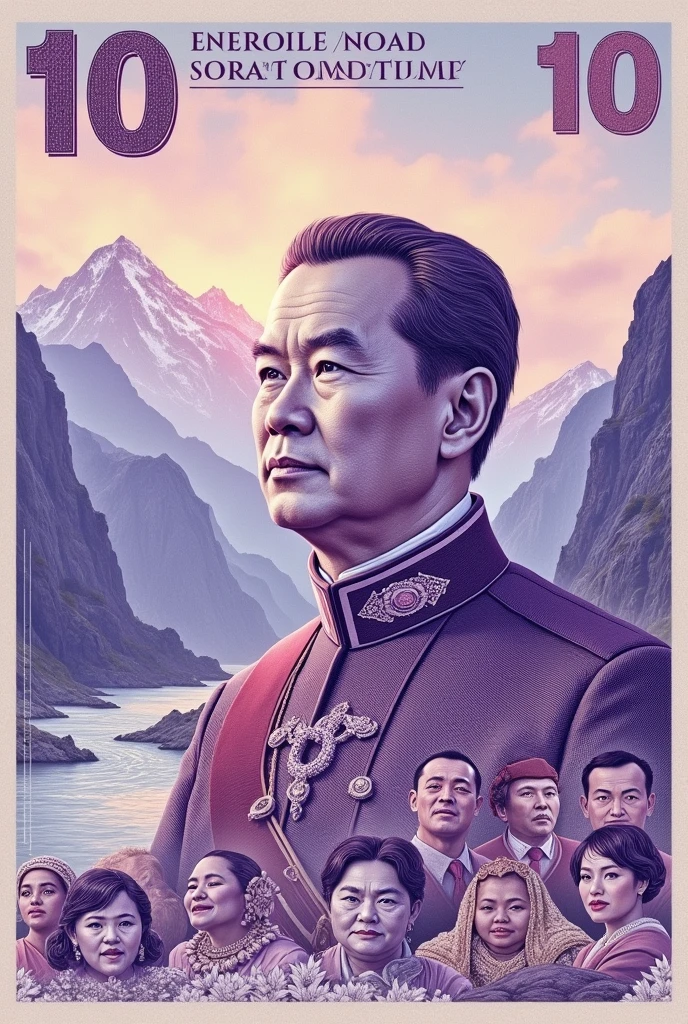 Prompt: "An artistic collage of famous historical leaders with symbolic elements: Alexander the Great with maps, Kim Jong-un with a toy car, Tsar Alexei Mikhailovich at a banquet, Emperor Qin Shi Huang with terracotta soldiers, and Emperor Ferdinand I with apricot dumplings. The background is a vibrant blend of historical and cultural motifs."
Size: "1024x1024"