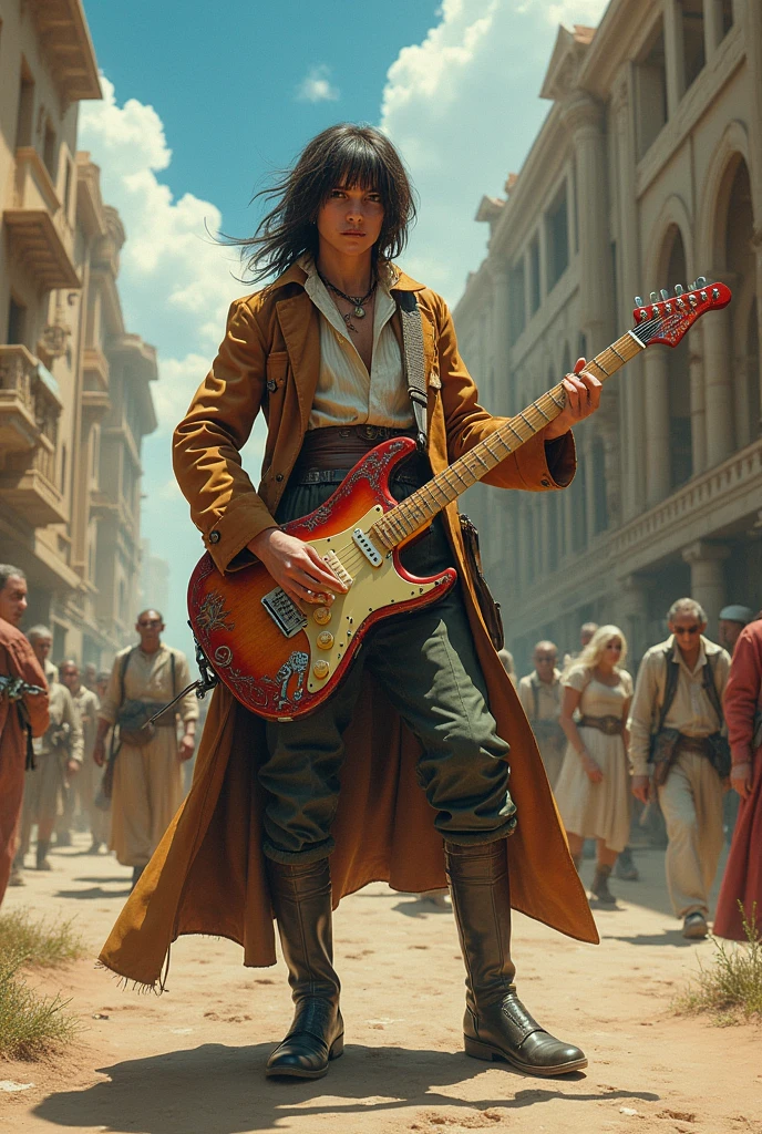 Time Traveling Guitarist