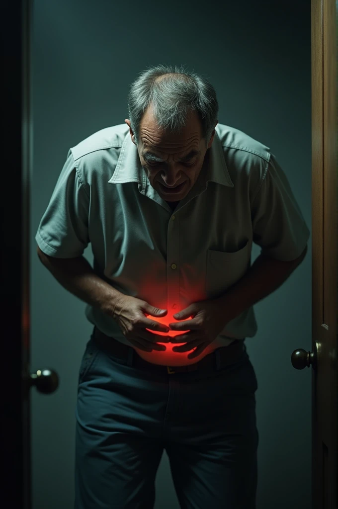 Man unable to urinate