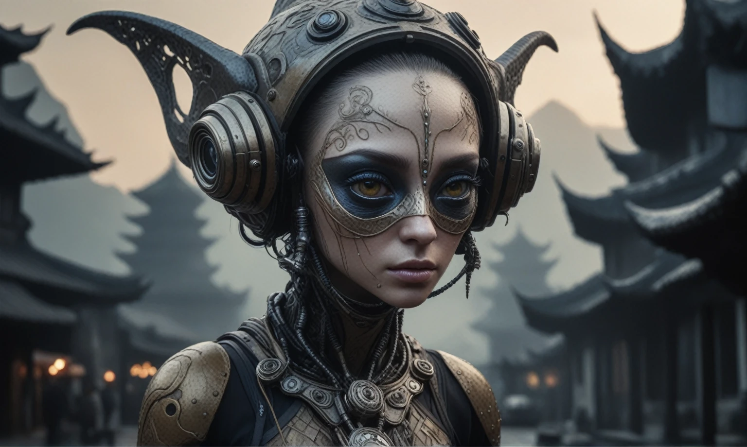full body shot,beggar deep niobium paladium The Alien Entity,native italian babychild, wants eat,survival in criminal city of future, Technicolor,natural skin textures, hyper realism, hyper detailed,Extremely detailed,High contrast,Masterpiece,Realistic,Ultra Detailed, intricate details,realistic humid leather,extremly intricate,Epic Realistic, cinematic style,irina yermolova,high contrast,hdr,extremely detailed, deep night landscape,masterpiece,intricate details,faded,eyes extremely detailed, high detailed eyes,8k resolution,RAW,retina, Nikon Z9,China,orc,Li River ,Guangxi Zhuang of China,tkt style, pointed ears perfect, Elf,transition between two art styles, Ink painting to photorealism, Double contact, X-ray, Creative, vivid light, masterpiece, fantasy, Abstract, Surrealism, super detailed, high resolution, stop:35;(((creature with a spectral and ghostly appearance)). Her skin is pale, almost translucent,ancient rock paintings of the first people,sharkfish's leather,A Modern flat toon Crazy whit a Big ONE a Only Eye Robot USSR , and helmet Style, tongs in hands, Tv head, pinhead, camouflage , Ambient in a meteorite crater super detailed, junkie organic outfit , fashionable alien junkie, vespertine, futuristic glass, movie stile,mephisto,Light particles,,a hot air soars through the layers of clouds, revealing a colossal and enigmatic cityscape nestled within. The buildings in this ethereal city are adorned with intricate details and exude an aura of mystery. Above the cityscape, lend an enchanting touch to the scene. steampunk. The intricate mechanics create a sense of wonder and fascination, as if stepping into a dreamlike realism