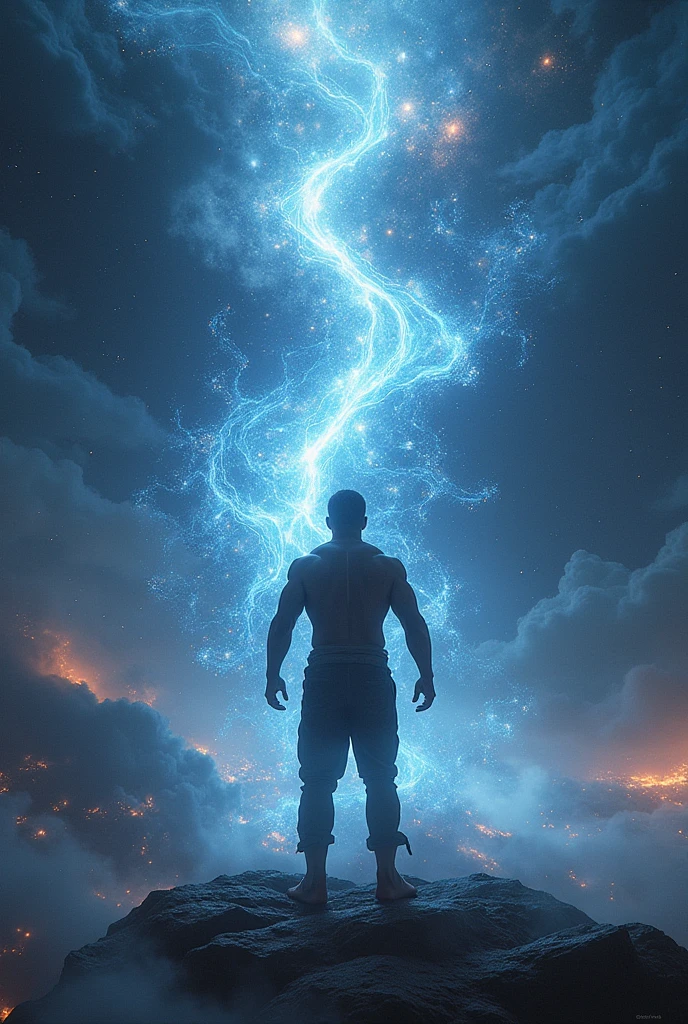 Energy, man, cosmos.
