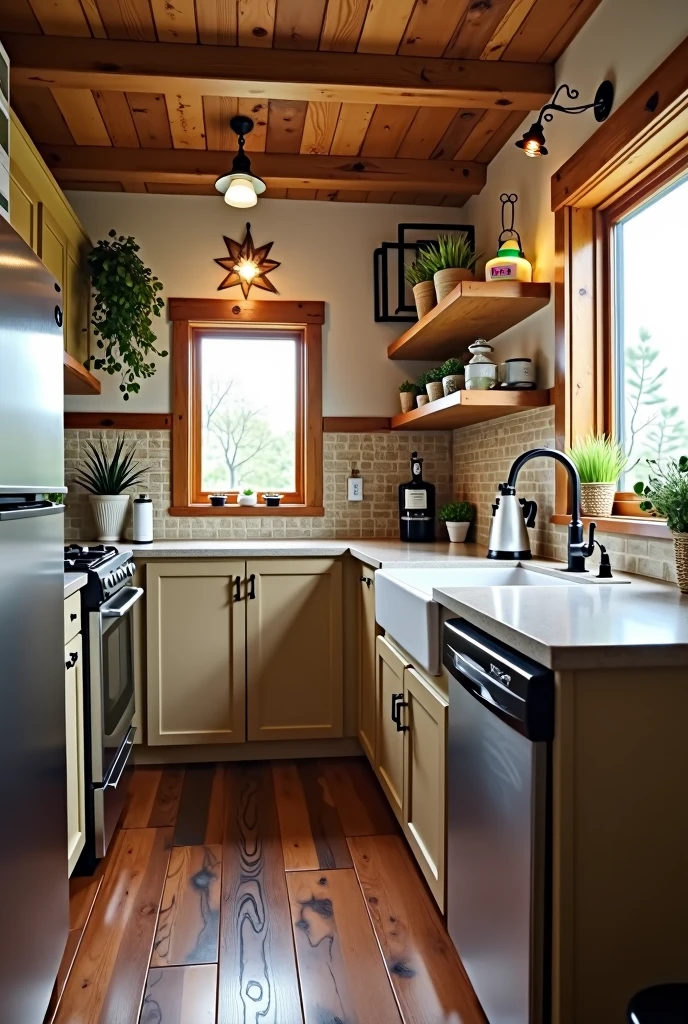 Kitchen on small room
