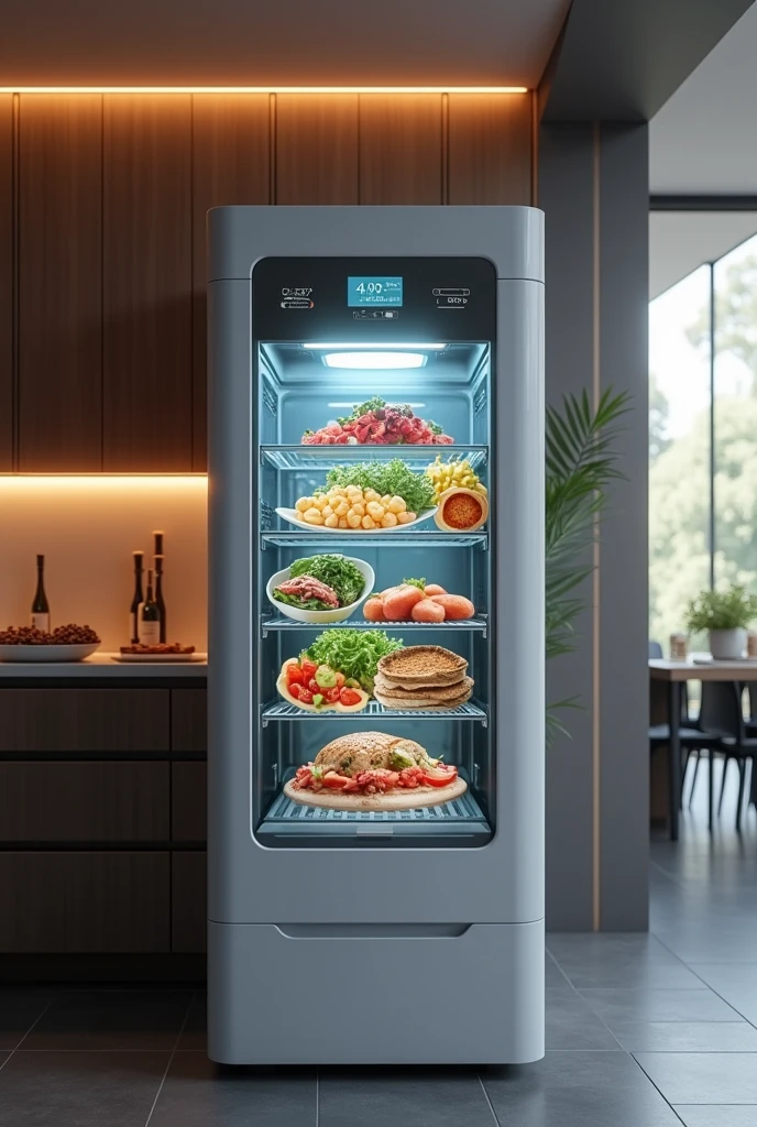 create a food rapid cooling kitchen appliance