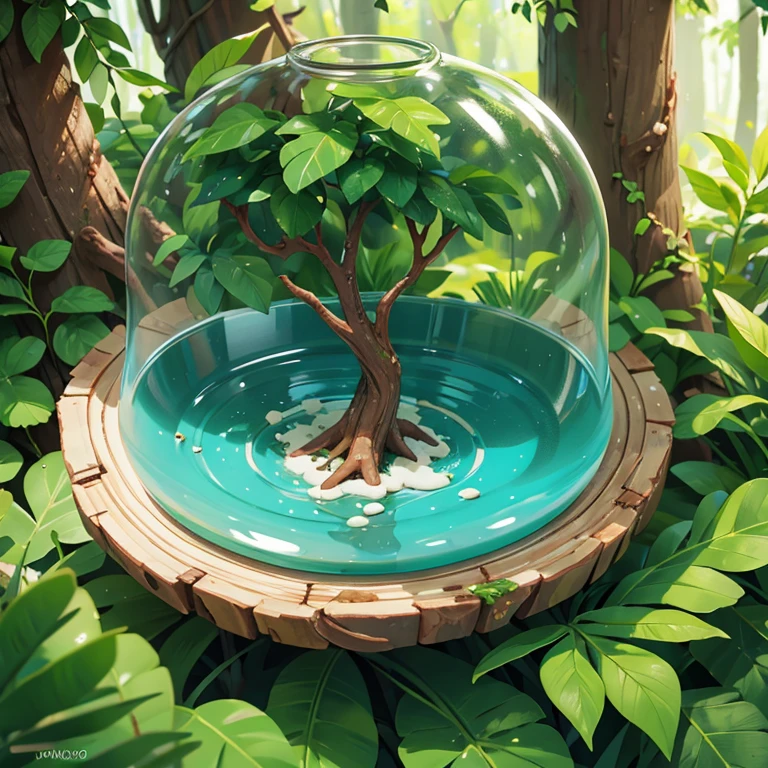 Resin extracted from trees
