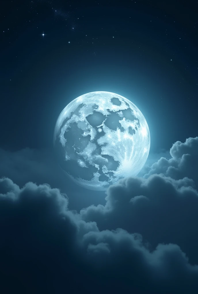 Create a picture of the moon