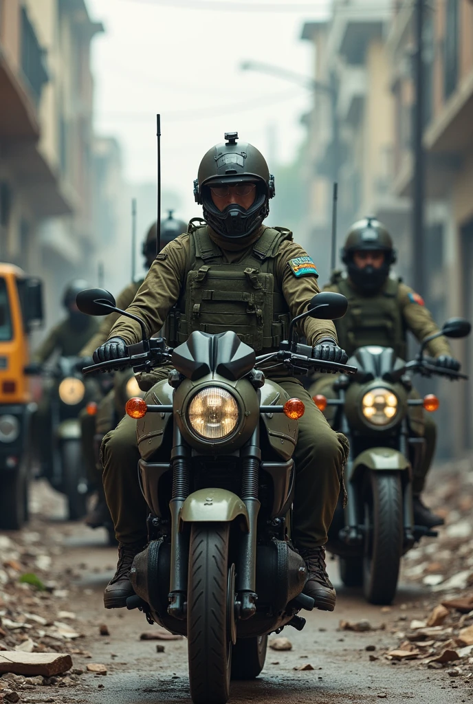 Civil Protection Venezuela Motorized Brigade