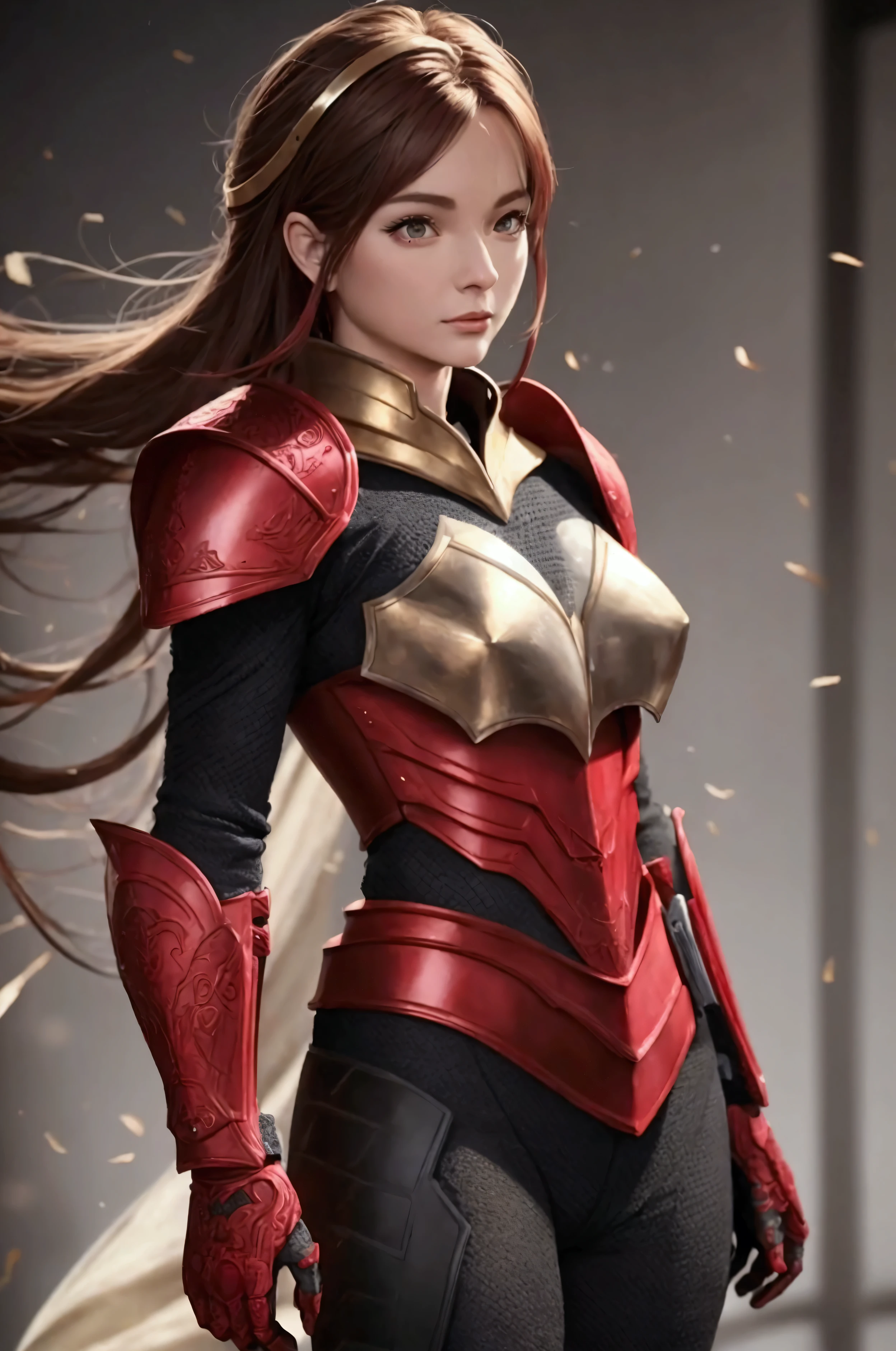 (red and black armor), masterpiece