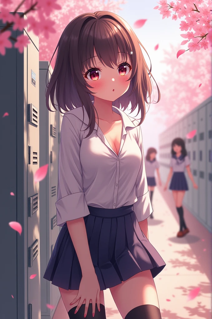 Anime, school girl, sexy