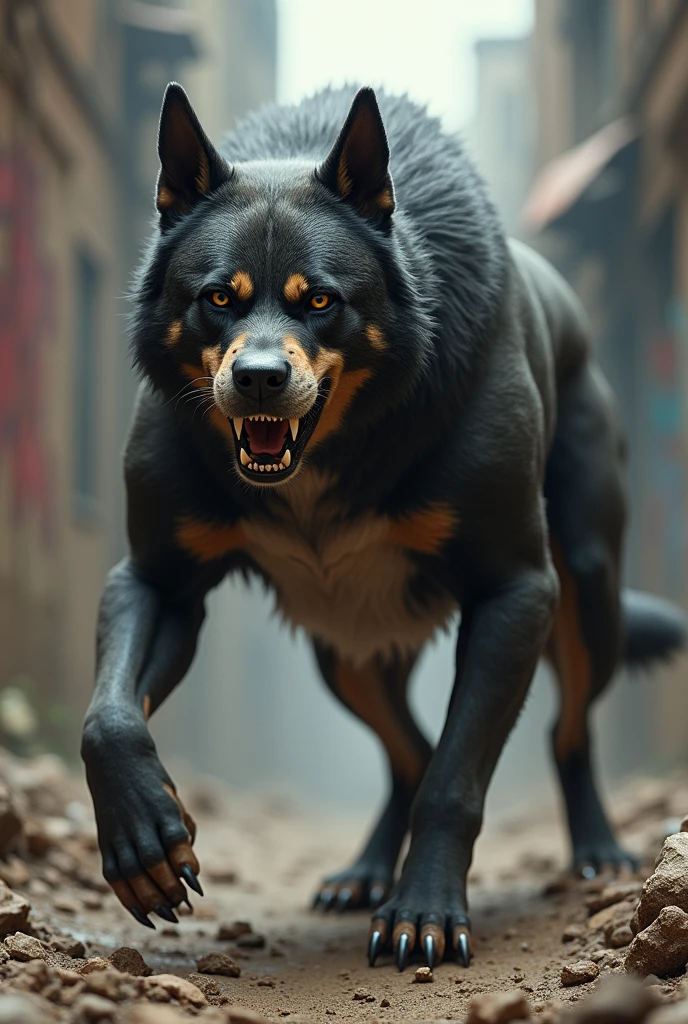 Fighter dog