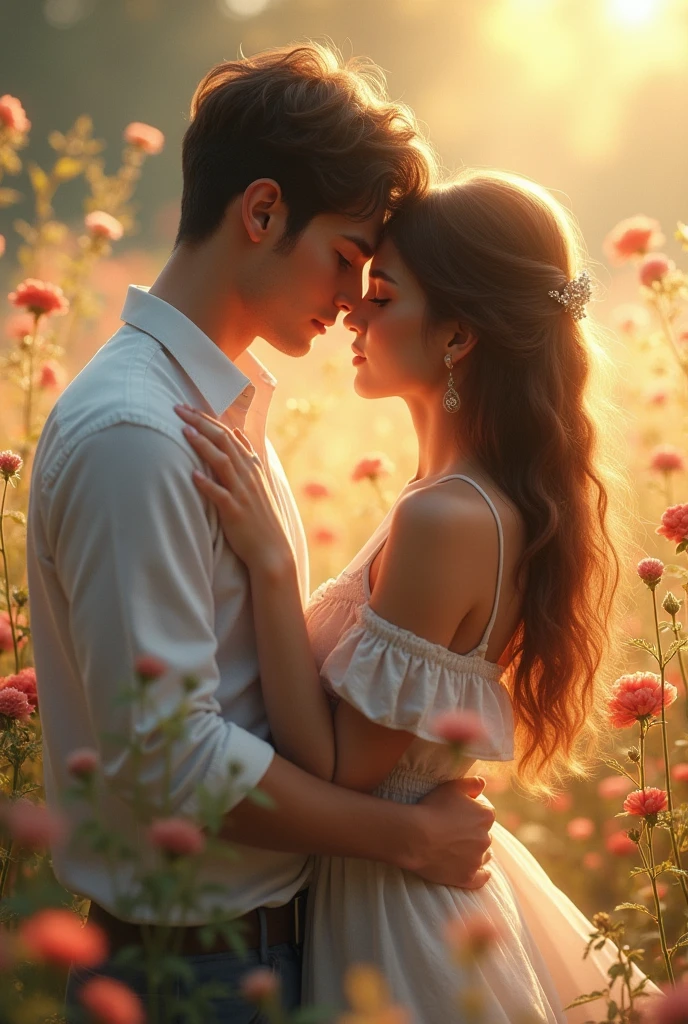 A man with woman