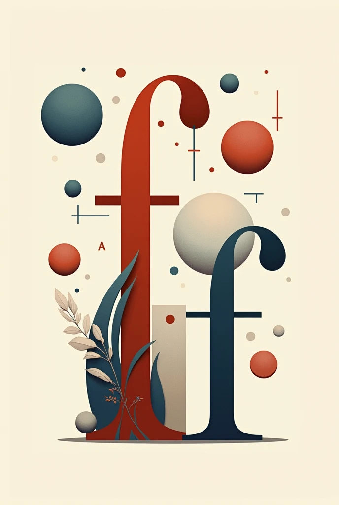 create a 2d composition using the letter TWO LETTERS F ; YOU ADD SOME CIRCLES , curves , RECTANGLES THAT SYMBOLIZE JEWELRY (architecture)
THAT THEY ARE IN FRONT AND THE CIRCLES IN DISPERSED PARTS WITH LESS CURVES ..LET IT NOT BE TANGGED