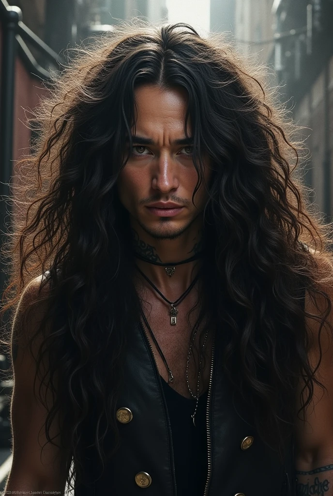 big hair metalhead