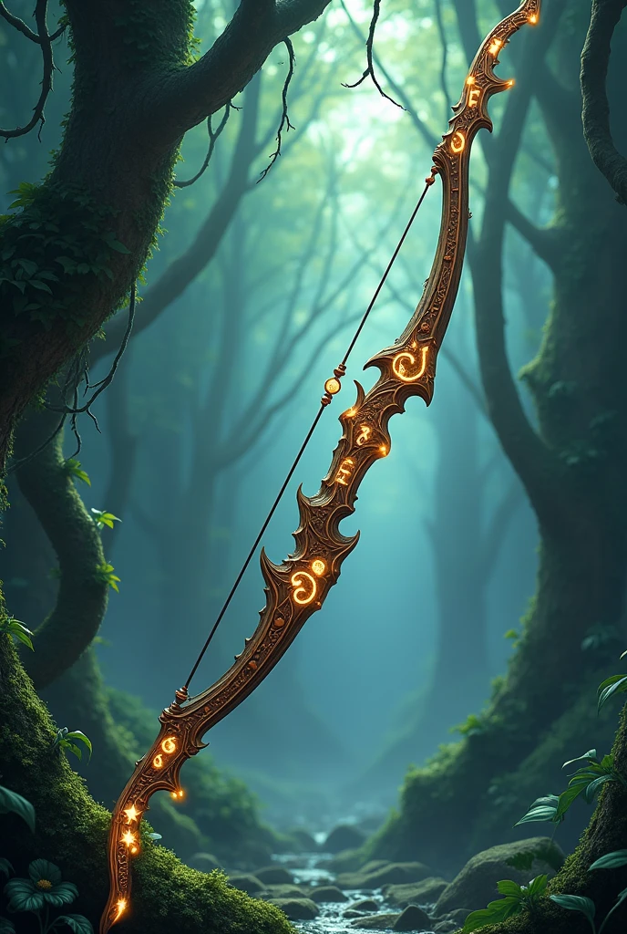 Only the Longbow, magical medieval style semi realistic style almost anime