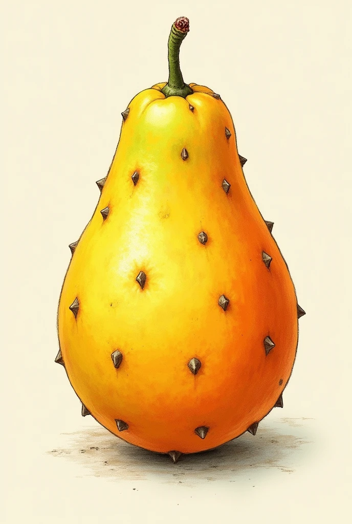 DRAWING OF THE LULO FRUIT
