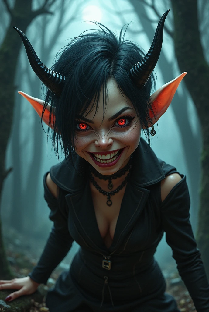 A naughty evil elf uncensored