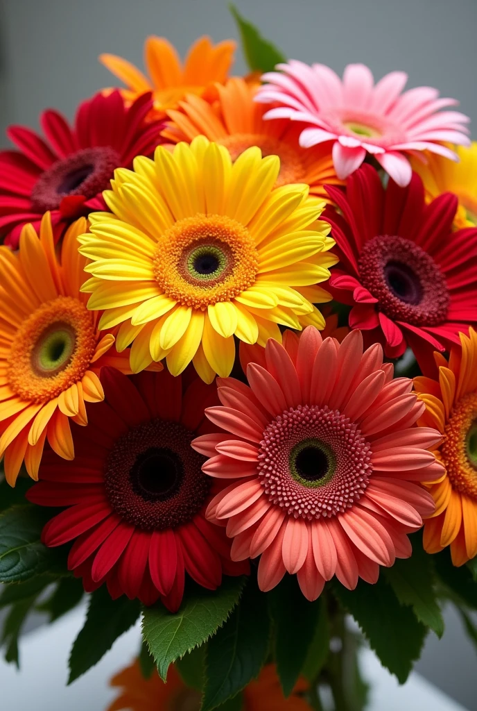 What a bouquet with 4 dozen gerberas would look like?