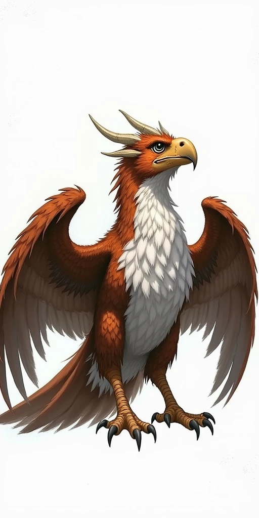 a painting of a bird with wings spread out in the sky, mythical creature, gryphon, flying mythical beasts, magic the gathering card art, mythical creatures, magic the gathering concept art, magic the gathering art, a mythical creature, mtg art, magic : the gathering art, magic the gathering artwork, giant fantasy creatures, magic the gathering artstyle