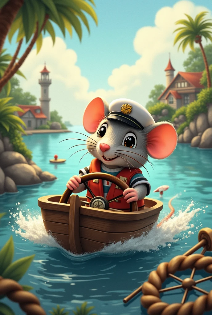 rat drive a boat traditional