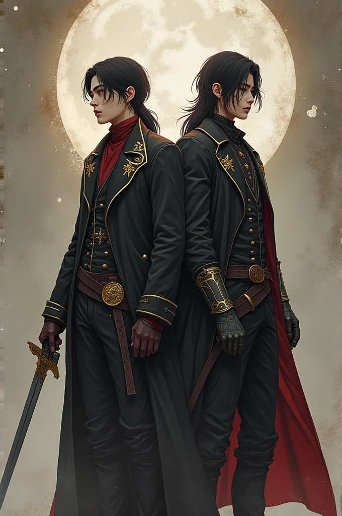 2 man , by the white dante style